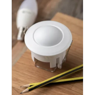 Датчик движения микроволновый белый 1200Вт 360гр. до 8м IP20 MW-701 PROxima