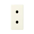 Розетка 2P узкая под вилку CEE 7/16 16А 250В S27 слоновая кость