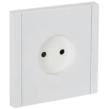 FORTE@PIANO Розетка 1-местная без заземления с защитными шторками винтовое крепление 10А FP217 белый IEK