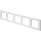 Рамка 5 постов INSPIRIA белая