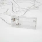 Гирлянда светодиодная Жемчужинки 1,5 м, 10 LED, прозрачный ПВХ, цвет свечения теплый белый, 2 х АА (батарейки не в комплекте) | 303-097 | NEON-NIGHT