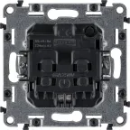 Valena LIFE Розетка силовая 2К+З 16А 250В с лицевой панелью винтовые зажимы слоновая кость