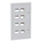 Щит этажный 8 кв. 1-дверный без слабот. отс.(1000х650х150) EKF PROxima