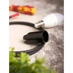 Патрон карболитовый подвесной Е14 черн. без наклейки PROxima