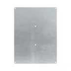 Монтажная панель для цельного навесного шкафа из фибергласа, металл, 500х400 (ВхШ) мм