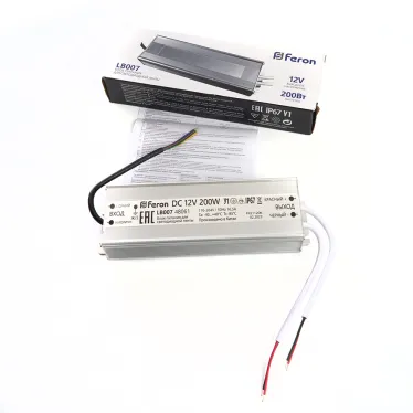 Драйвер светодиодный LED 200w 12v IP67