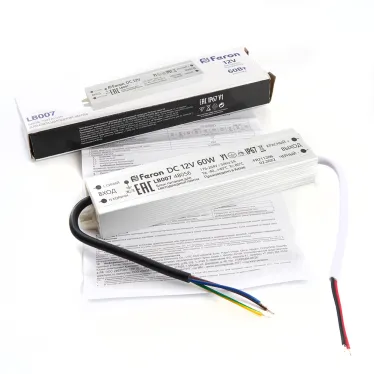 Драйвер светодиодный LED 60w 12v IP67
