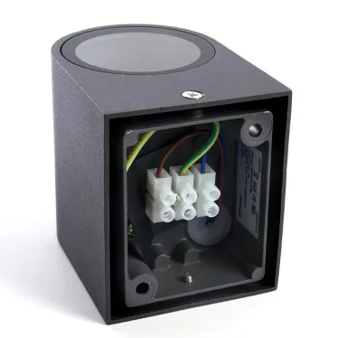 Светильник ДБУ GU10 без лампы IP65 черный