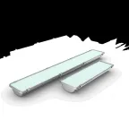 Cветильник cветодиодный промышленный Axium 1,3м 50Вт 4000К расс. закаленное стекло авар.пост.дейст. | V1-I0-70588-05A06-6505040 | VARTON