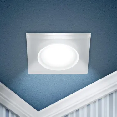 Встраиваемый светильник декоративный DK104 WH MR16 GU5.3 белый