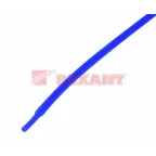 Термоусаживаемая трубка 2,0 1,0 мм, синяя, упаковка 50 шт. по 1 м, REXANT