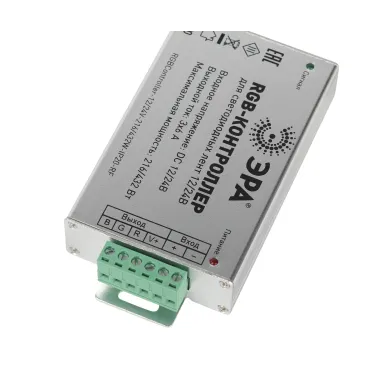 Контроллер для светодиодной ленты с радио пультом RGBController-12/24V-216/432W-IP20-RF