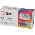 Контроллер для светодиодной ленты с радио пультом RGBController-12/24V-216/432W-IP20-RF