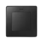 Рамка 1 пост графит основание алюминий