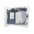 Гирлянда Айсикл (бахрома) светодиодный, 3,2 х 0,6 м, черный провод "КАУЧУК", 230 В, диоды белые, 88 LED | 255-275 | NEON-NIGHT