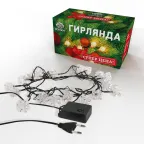 Гирлянда светодиодная "Кубики" 20 LED МУЛЬТИКОЛОР 2,8 метра с контроллером | 303-061 | NEON-NIGHT