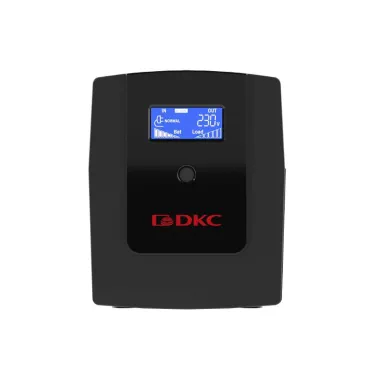 Источник бесперебойного питания line-interactive, Info LCD 1500 ВА/900 Вт, 1/1, 3xSchuko, USB + RJ45, LCD, 2x8Aч