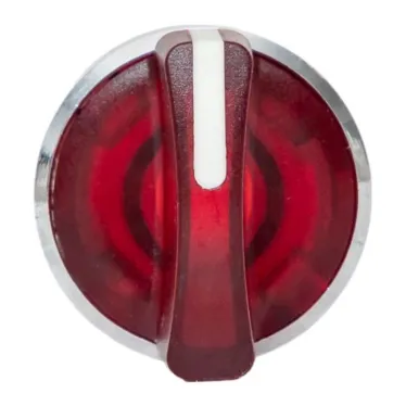 Механизм переключателя исполнительный ХB4 красный на 3 положения возвратный без фиксации с подсветкой с короткой ручкой PROxima