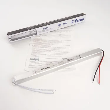 Драйвер светодиодный LED 48w 24v ультратонкий