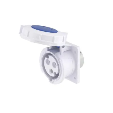 Розетка скрытой установки IP67 16A 2P+E 230В