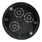 Коробка универсальная установочная КМП-020-026 с металлическими лапками и крышкой (68х45) PROxima