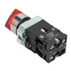 Переключатель BD33 3P c красной подстветкой 24В NO PROxima