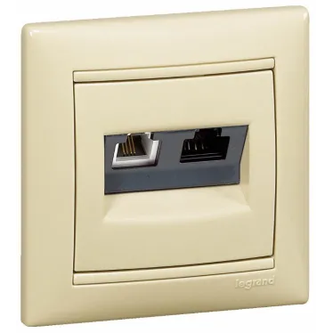 VALENA Рамка 1 пост слоновая кость