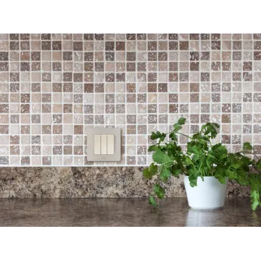 Рамка 1 пост INSPIRIA шампань