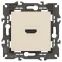 Розетка HDMI, Эра Elegance, сл.кость, 14-3114-02