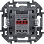 Inspiria Белый Переключатель промежуточный винтовые клеммы 1-клавишный С/У без рамки | 673680 | Legrand