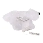 Акриловая светодиодная фигура "Медвежонок" 24х11х18 см, 4,5 В, 3 батарейки AA (не входят в комплект), 16 светодиодов, | 513-312 | NEON-NIGHT