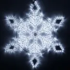 Фигура ARD-SNOWFLAKE-M9-900x900-360LED White (230V, 22W) (Ardecoled, IP65) | 034256 | Arlight