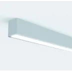 Светодиодный светильник Т-Лайн одиночный подвесной/накладной 1500х70х90 мм 24 Вт 4000 К черный муар аварийный | V1-R0-90305-05A00-2002440 | VARTON