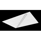 Светильник светодиодный Universal-Line 1207х40х40мм встр 52Вт Tunable White (2700-6500 K) IP40 опал.расс. | V1-A1-70414-10D01-40052TW | VARTON