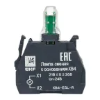 Лампа сменная c основанием XB4 красная 24В PROxima