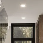 Светильник светодиодный круглый с декоративным стеклом,160х30, O118, 12W 3000K, 900лм | 947111112 | Gauss