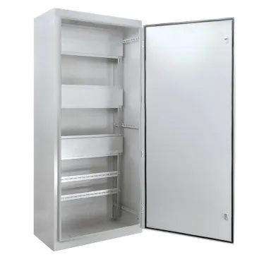 Каркас напольный цельносварной ВРУ-1 (1800х450х450) IP54 в комплекте с боковыми панелями серый