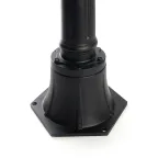 Светильник НТУ-60w столб Е27 IP44 черный