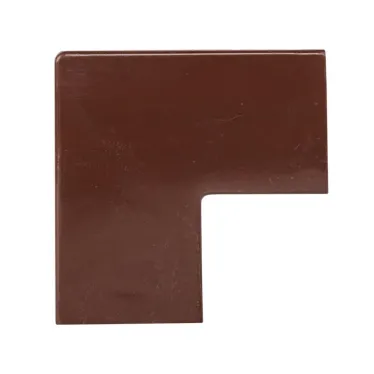 Поворот 90 градусов (20х10) (4 шт) Plast под темное дерево