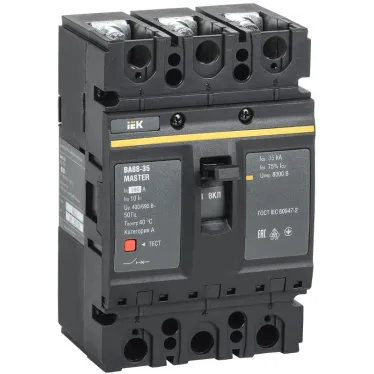 Выключатель автоматический ВА88-35 3Р 160А 35кА MASTER