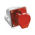 Розетка стационарная ССИ-114 MAGNUM 16А 3Р+РЕ 380В IP44