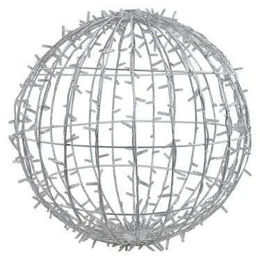 Шар светодиодный Ø 50 см, 200 светодиодов, теплый белый цвет свечения с эффектом мерцания | 501-644 | NEON-NIGHT