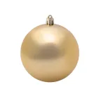 Елочная фигура "Полосатый шар", 20 см, цвет золотой | 502-071 | NEON-NIGHT