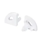 Заглушка ARH-KANT-H10 с отверстием (, Пластик)