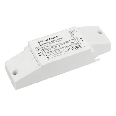 Блок питания ARJ-SP-19-PFC-TRIAC-INS (19W, 26-38V, 0.35-0.5A) (IP20 Пластик, 5 лет)
