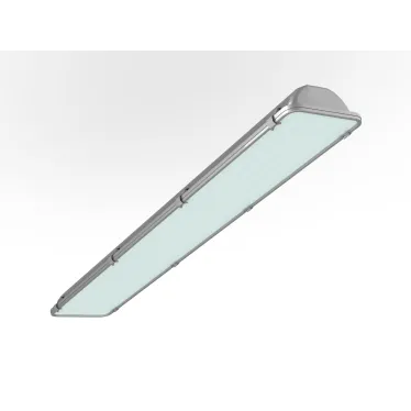 Cветильник cветодиодный промышленный Axium 1,3м 70Вт 4000К расс. закаленное стекло димм. по DALI | V1-I0-70588-05D06-6507040 | VARTON