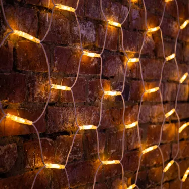 Гирлянда "Сеть" 2x3м, белый КАУЧУК, 432 LED ТЕПЛЫЙ БЕЛЫЙ | 217-146 | NEON-NIGHT