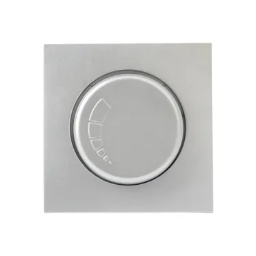 Валенсия лицевая панель светорегулятора 600W 220В сталь