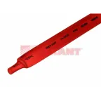 Термоусаживаемая трубка 10,0 5,0 мм, красная, упаковка 50 шт. по 1 м, REXANT