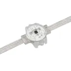 Модуль управляемый VISOR-SPI-5060-3-12V RGB 120deg (D30x16mm, 0.75W, IP68) | 029377 | Arlight